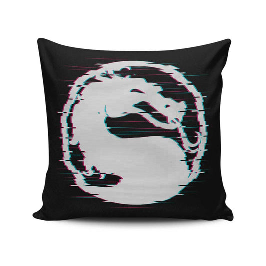 Mortal Glitch - Throw Pillow