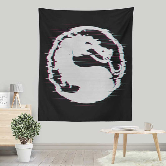 Mortal Glitch - Wall Tapestry
