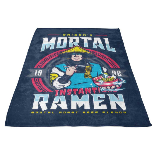Mortal Ramen - Fleece Blanket