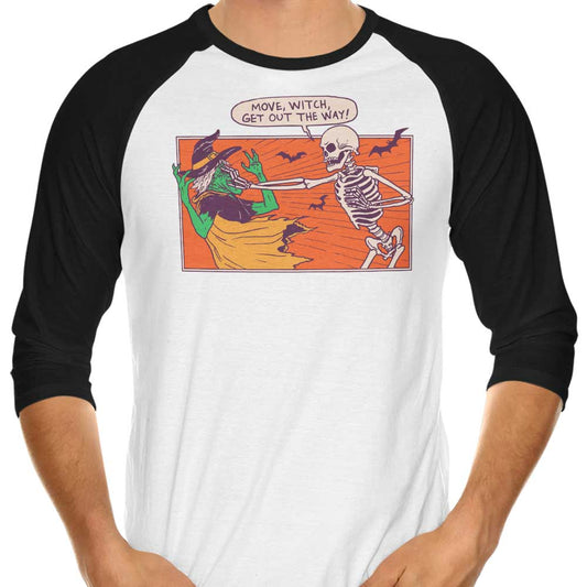 Move Witch - 3/4 Sleeve Raglan T-Shirt