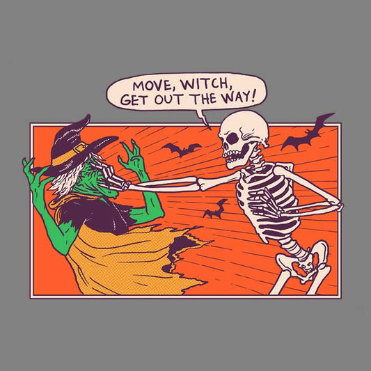 Move Witch - Canvas Print