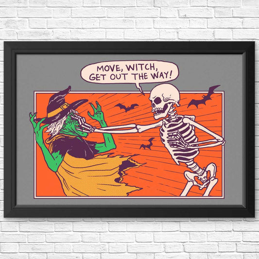 Move Witch - Posters & Prints