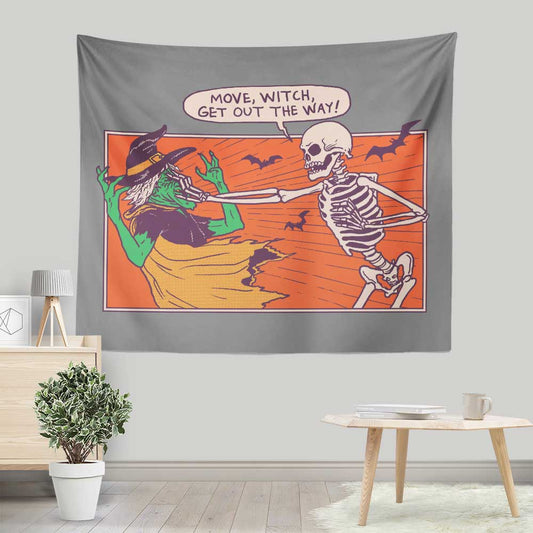 Move Witch - Wall Tapestry