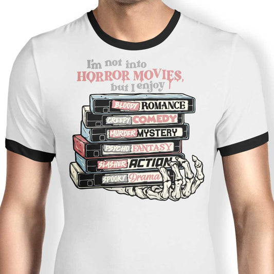 Movie Time - Ringer T-Shirt