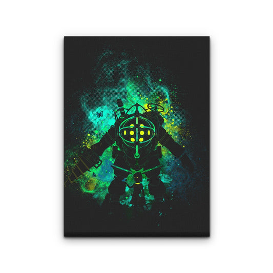 Mr. Bubble Art - Canvas Print