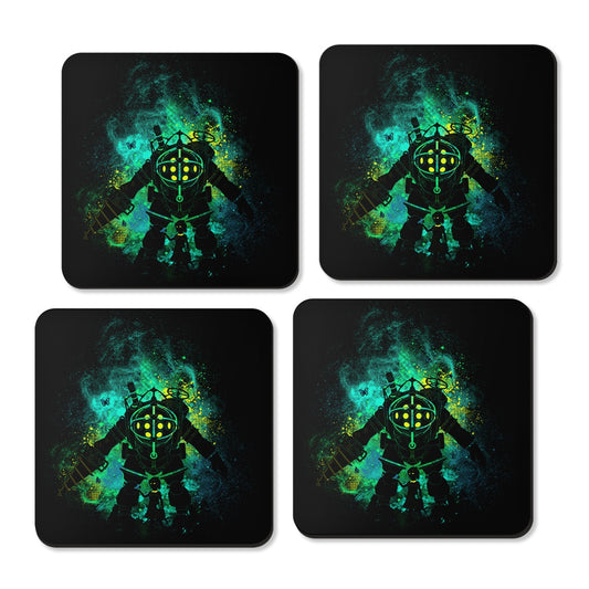 Mr. Bubble Art - Coasters