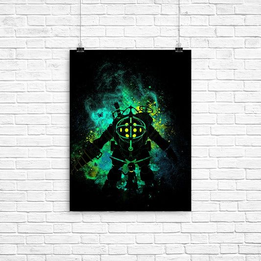 Mr. Bubble Art - Poster