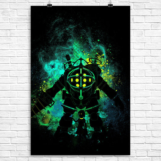 Mr. Bubble Art - Poster