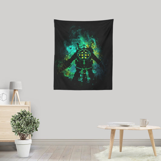 Mr. Bubble Art - Wall Tapestry