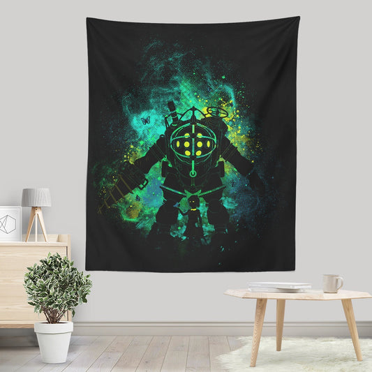 Mr. Bubble Art - Wall Tapestry