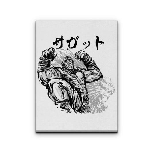 Muay Tahi God - Canvas Print