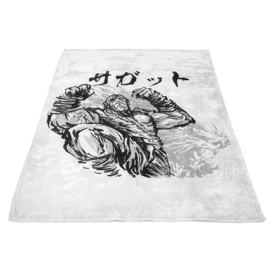 Muay Tahi God - Fleece Blanket
