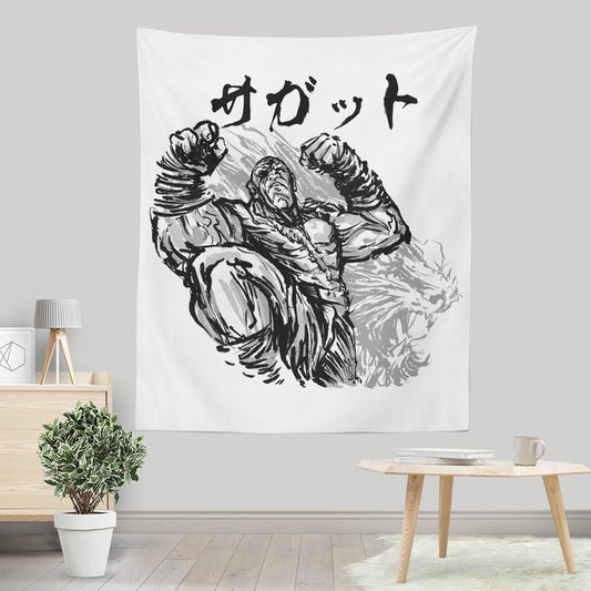 Muay Tahi God - Wall Tapestry