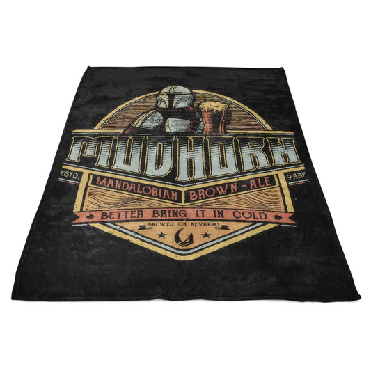 Mudhorn Ale - Fleece Blanket