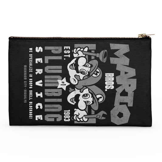 Mushroom Kingdom Plumbing Service - Accessory Pouch