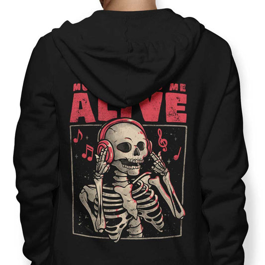 Music Keeps Me Alive - Hoodie