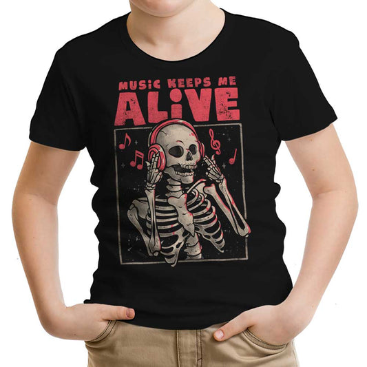 Music Keeps Me Alive - Youth Apparel