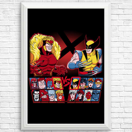 Mutant Fighter - Posters & Prints