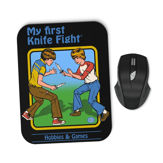 My First Knife Fight - Mousepad