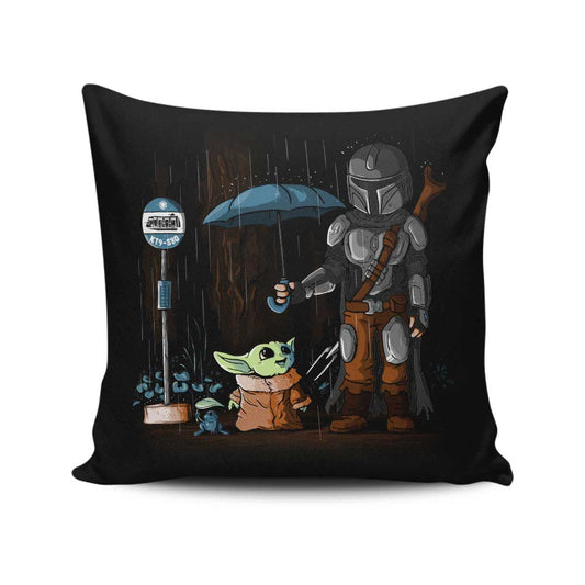 My Neighbor Mando - Throw Pillow