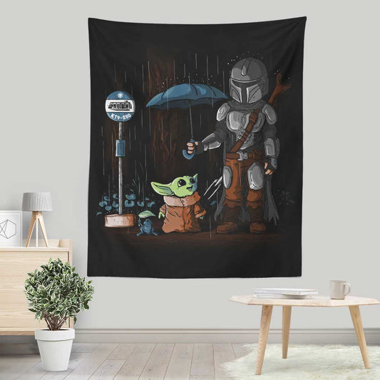 My Neighbor Mando - Wall Tapestry