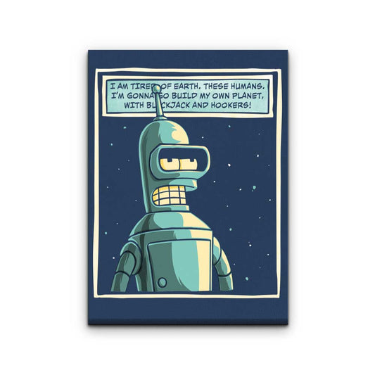 My Own Planet - Canvas Print