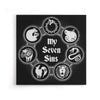My Seven Sins - Canvas Print