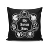 My Seven Sins - Throw Pillow