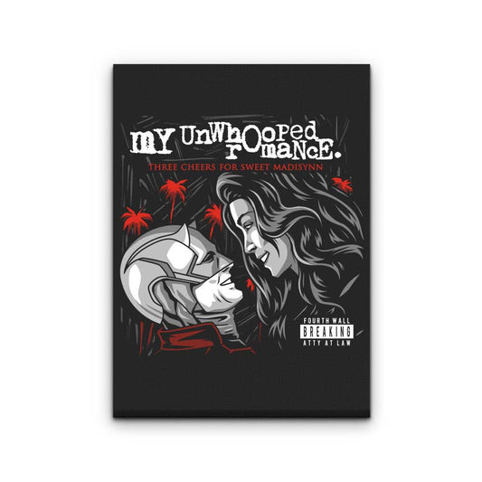 My Unwhooped Romance - Canvas Print