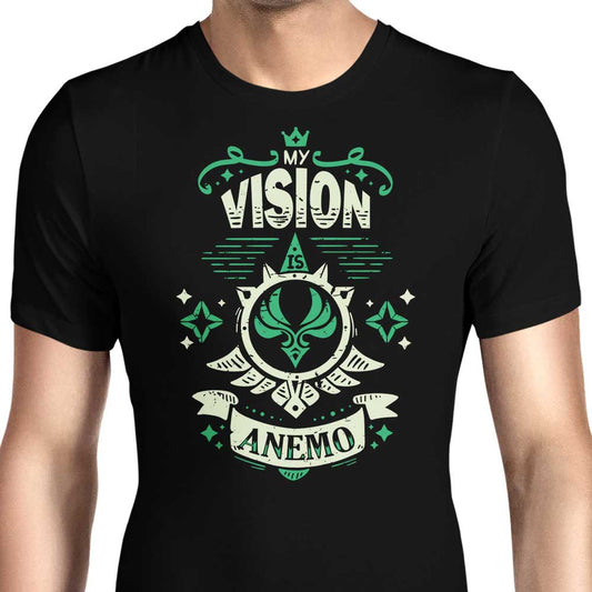 My Vision is Anemo - Men's Apparel
