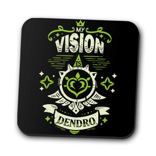 My Vision is Dendro - Coasters