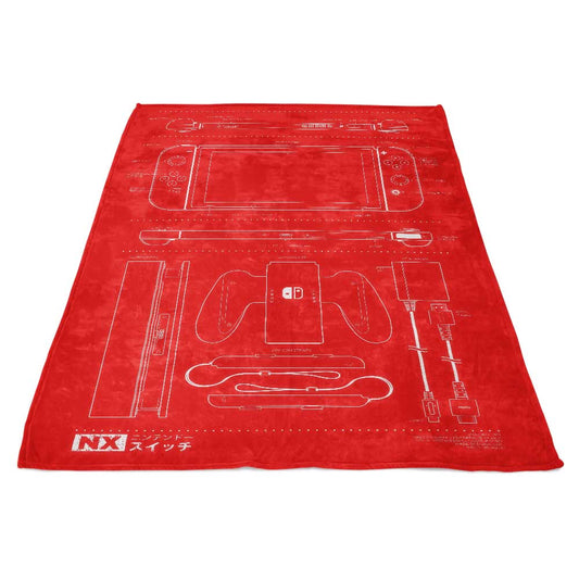 NX (Alt) - Fleece Blanket