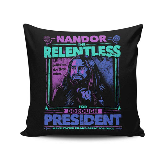 Nandor for President - Throw Pillow