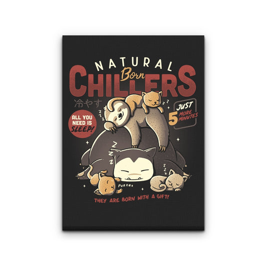 Natural Born Chillers - Canvas Print