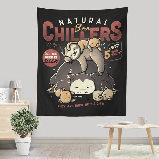 Natural Born Chillers - Wall Tapestry
