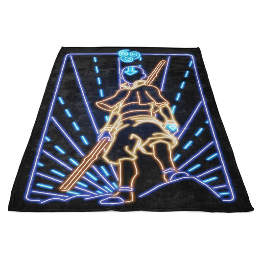 Neon Air - Fleece Blanket