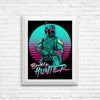 Neon Bounty Hunter - Posters & Prints