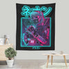 Neon Dragon - Wall Tapestry
