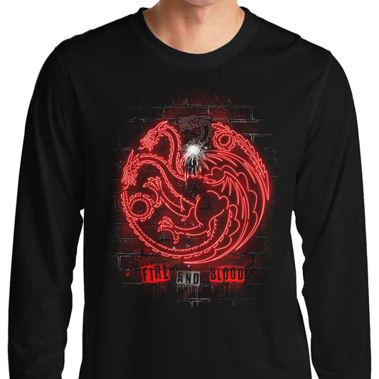 Neon Dragons - Long Sleeve T-Shirt