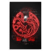 Neon Dragons - Metal Print