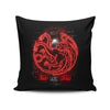 Neon Dragons - Throw Pillow