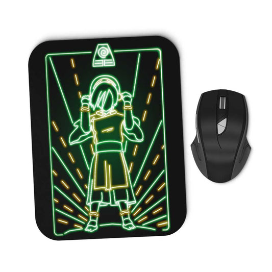 Neon Earth - Mousepad