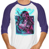 Neon Fantasy - 3/4 Sleeve Raglan T-Shirt
