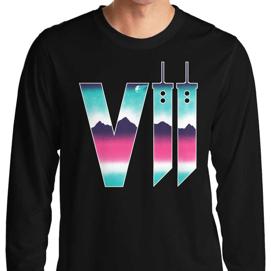 Neon Fantasy VII - Long Sleeve T-Shirt