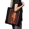 Neon Fire - Tote Bag