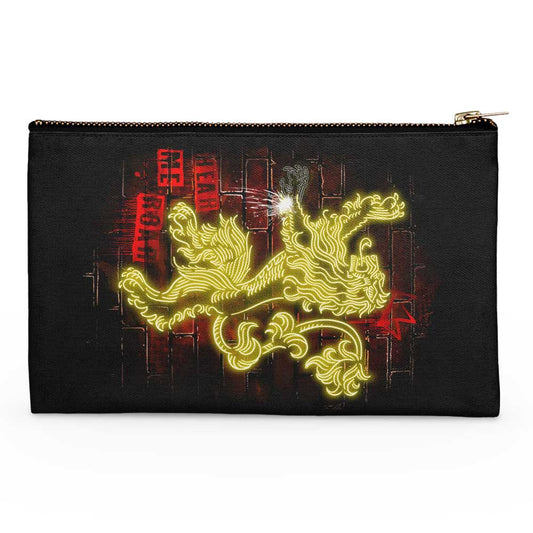 Neon Lion - Accessory Pouch