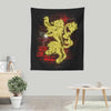 Neon Lion - Wall Tapestry