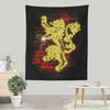 Neon Lion - Wall Tapestry