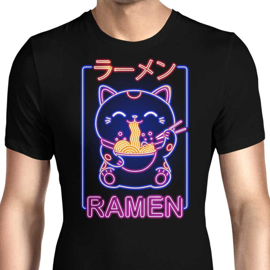 Neon Maneki-Neko - Men's Apparel