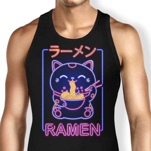 Neon Maneki-Neko - Tank Top